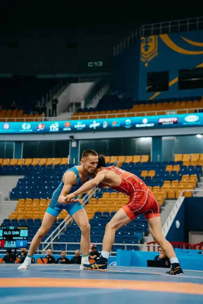 В Алматы прошел чемпионат Казахстана по видам борьбы (2)