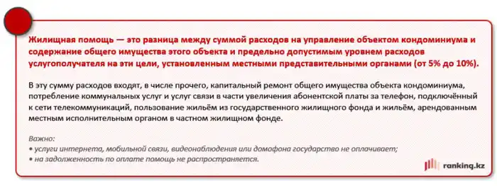 ЖИЛИЩНАЯ ПОМОЩЬ В РК: КАК МАЛООБЕСПЕЧЕННЫЕ СЕМЬИ ПОЛУЧАЮТ КОМПЕНСАЦИЮ ПО КОММУНАЛЬНЫМ ПЛАТЕЖАМ? (2)