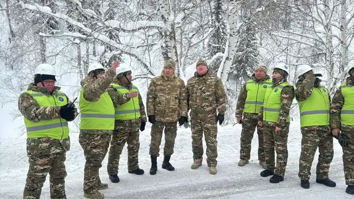 МЧС предупреждает о самопроизвольном сходе снежных лавин (3)