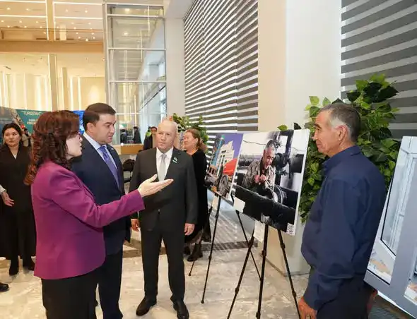 В ТУРКЕСТАНЕ ПРОШЛА ФОТОВЫСТАВКА «ЕНБЕК» (2)