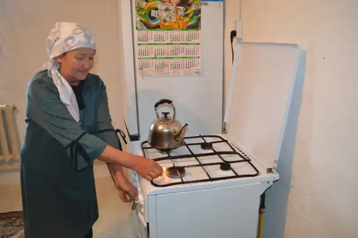 В трех селах Шалкарского района дали газ (5)