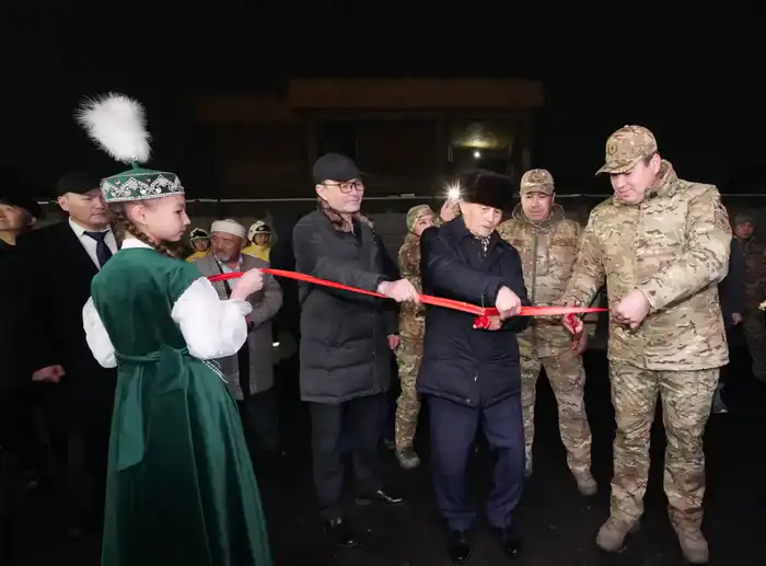 Глава МЧС ввел в эксплуатацию 120-й ДПФ «Ауыл құтқарушылары» (9)