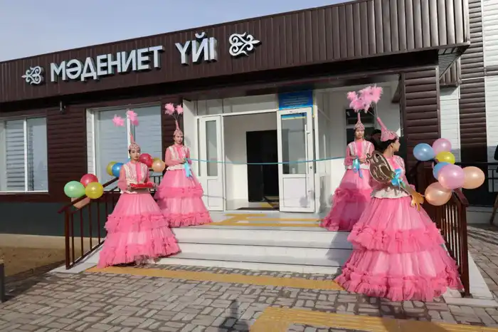 ТУРКЕСТАН: В СЕЛЕ БАБАЙКОРГАН ОТКРЫЛСЯ ДОМ КУЛЬТУРЫ НА 150 МЕСТ (2)