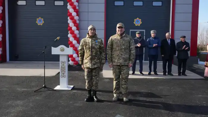 В ШЫМКЕНТЕ ОТКРЫТЫ ПЕРВЫЕ В РЕСПУБЛИКЕ УНИВЕРСАЛЬНЫЕ КОМПЛЕКСЫ ЭКСТРЕННЫХ СЛУЖБ (2)