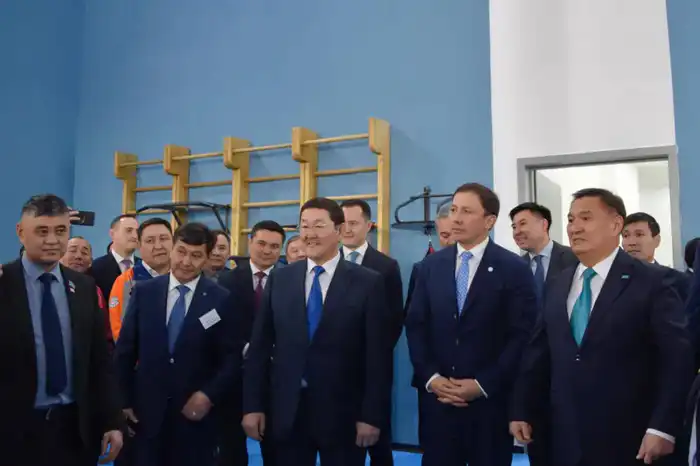 В г.Кокшетау Генеральный Прокурор открыл здание спортивного комплекса «Көкше Арена» (5)