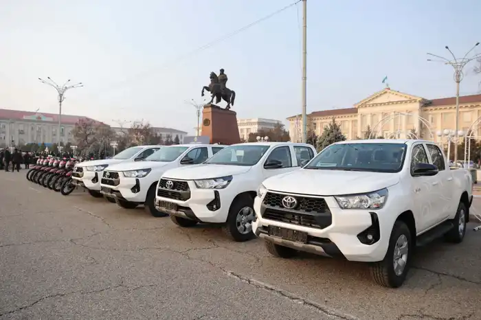 В Жамбылской области автопарки ветеринарной службы и лесного хозяйства пополнились новой техникой (5)