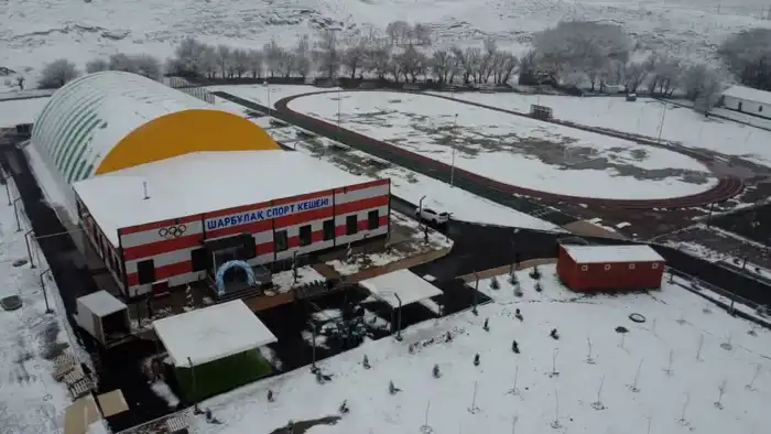 ТУРКЕСТАН: В КАЗЫГУРТСКОМ РАЙОНЕ ОТКРЫЛСЯ СОВРЕМЕННЫЙ СПОРТИВНЫЙ КОМПЛЕКС (3)