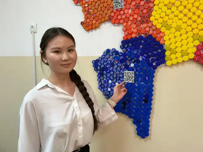 «Таза Қазақстан»: уникальную экокарту Казахстана создали столичные школьники (3)