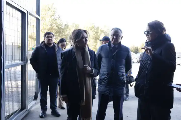 Первый вице-министр торговли и интеграции РК Айжан Бижанова посетила область Жетісу с рабочей поездкой (4)