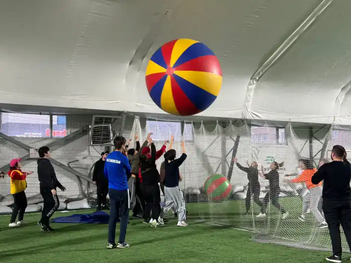 Необычный тимбилдинг провели для столичных волонтеров в Астане (2)