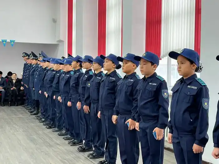 В одной из школ Каркаралинского района открылся класс «Жас сақшы» (2)