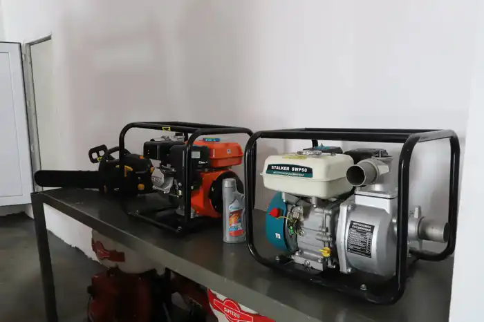 В селе Атасу области Ұлытау открылся новый пункт добровольных противопожарных формирований (8)