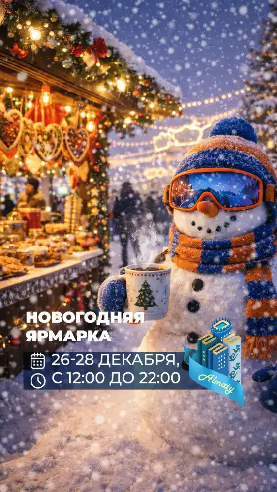 В Алматы стартовал зимний городской фестиваль «Жаңа жыл на Панфилова» (2)