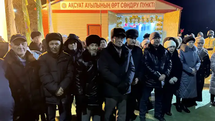 В Казахстане в сельской местности открыт 121-й добровольный пожарный пункт (2)