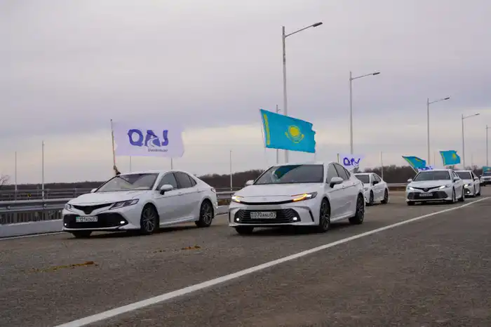 В ЗКО введена в эксплуатацию новая транспортная развязка (2)