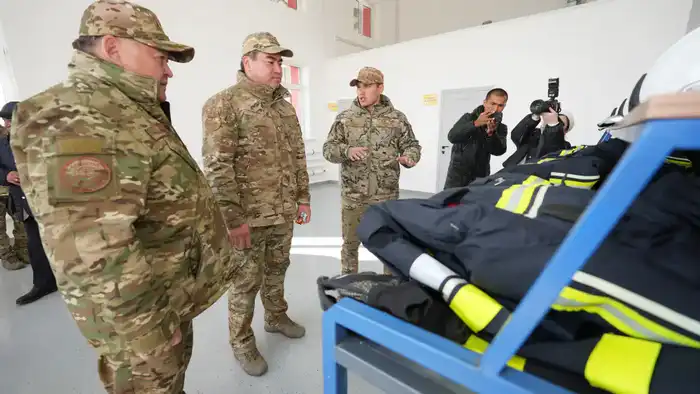 Ещё один универсальный комплекс экстренных служб открылся в Шымкенте (9)