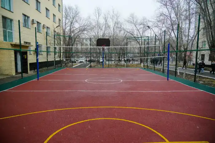 В Астане открылась спортивная воркаут-зона для молодежи (4)