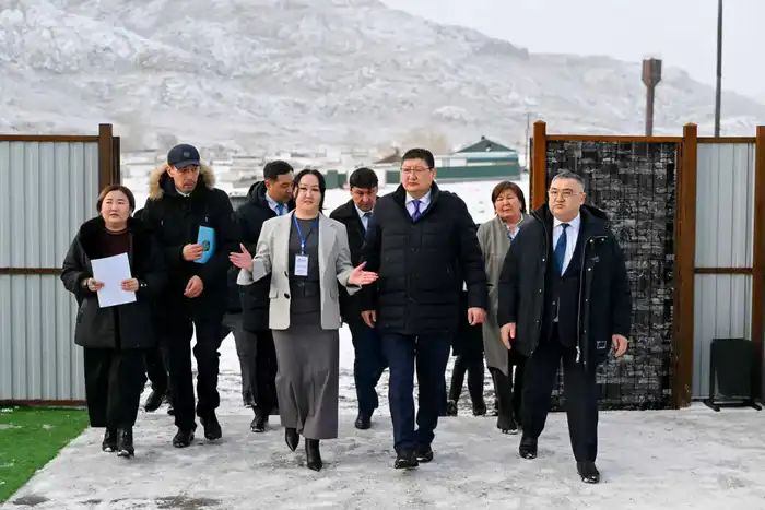 В селе Кайнар обновлены котельные и впервые за 30 лет построен детский сад (7)