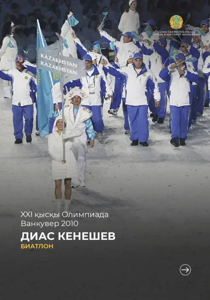 Казахские спортсмены – знаменосцы на зимних Олимпийских играх (4)