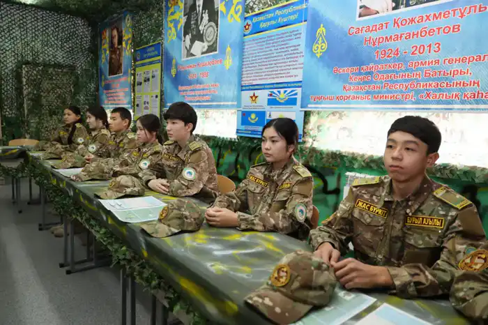 «Жас бүркіт»: как военно-патриотический клуб Национальной гвардии меняет школьную среду (4)