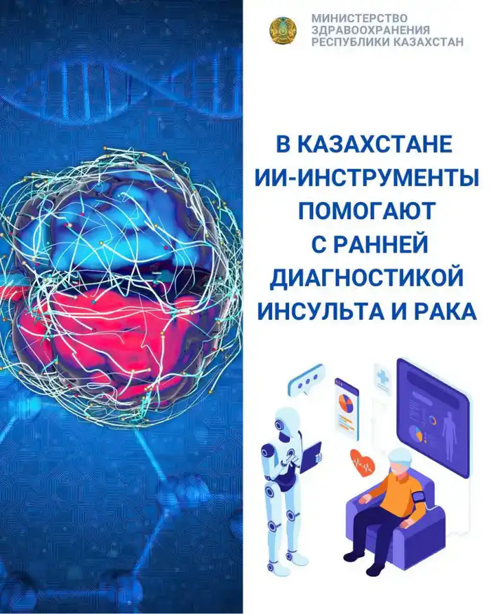В КАЗАХСТАНЕ ИИ-ИНСТРУМЕНТЫ ПОМОГАЮТ С РАННЕЙ ДИАГНОСТИКОЙ ИНСУЛЬТА И РАКА (4)