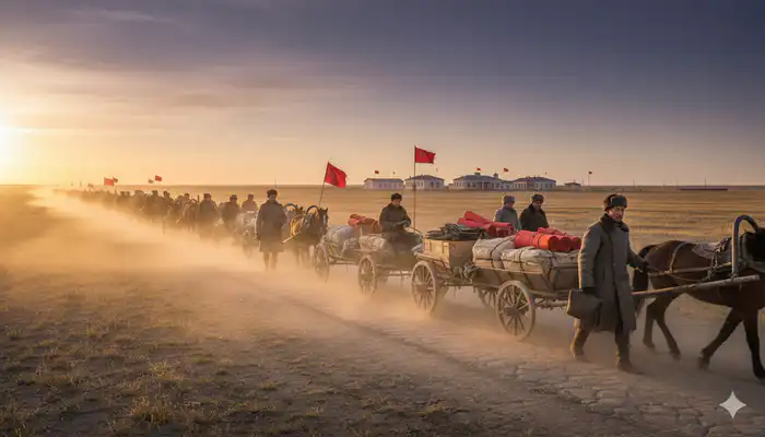 Так ИИ изображает перенос столицы из Оренбурга в Кызыл-Орду