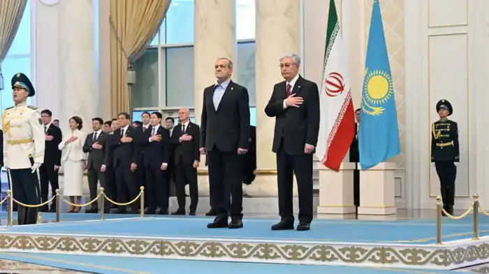 президент Ирана и Токаев