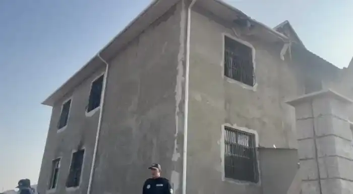 Пожар в Алгабасе