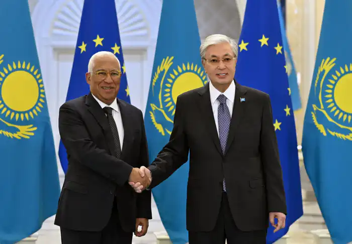 Антониу Кошта и Касым-Жомарт Токаев