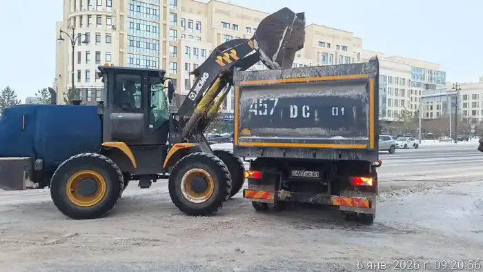 В Астане для очистки города от снега задействовано более 1 800 единиц спецтехники (5)