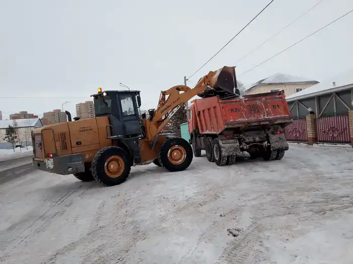 С начала зимнего сезона из Астаны вывезено около 2,8 млн кубометров снега (4)