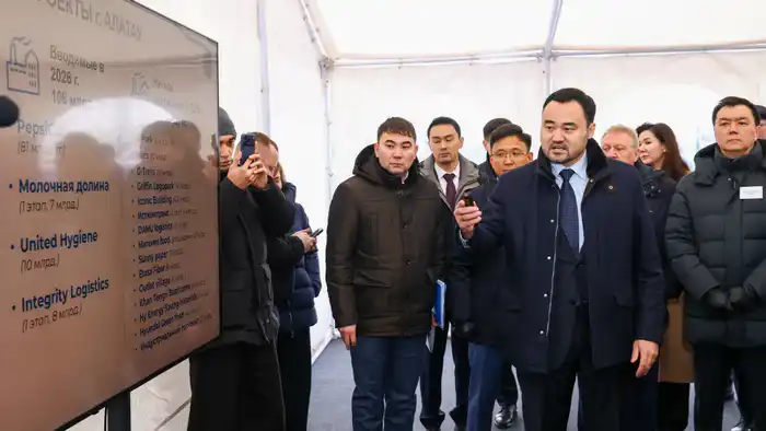 Исполнение поручений Президента: Олжас Бектенов ознакомился с инвестиционными и инфраструктурными проектами города Алатау (4)