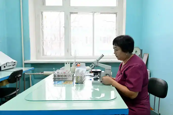 Аким области посетил объекты Департамента полиции (7)