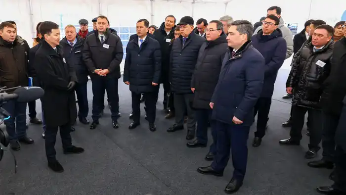 Исполнение поручений Президента: Олжас Бектенов ознакомился с инвестиционными и инфраструктурными проектами города Алатау (3)