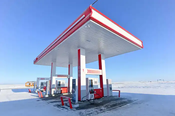 В селе Карауыл Абайского района начал работу новый автозаправочный комплекс (2)