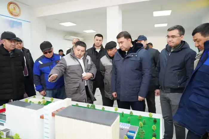 В ТУРКЕСТАНСКОЙ ОБЛАСТИ МОДЕРНИЗИРОВАН И ЗАПУЩЕН СОВРЕМЕННЫЙ ЗАВОД ПО ПЕРЕРАБОТКЕ ПШЕНИЦЫ (7)