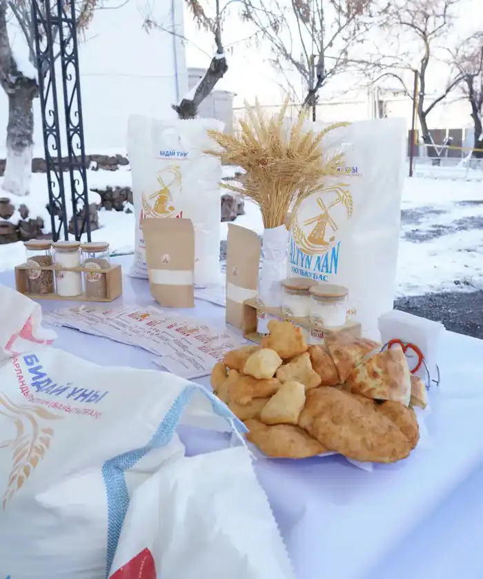 В ТУРКЕСТАНСКОЙ ОБЛАСТИ МОДЕРНИЗИРОВАН И ЗАПУЩЕН СОВРЕМЕННЫЙ ЗАВОД ПО ПЕРЕРАБОТКЕ ПШЕНИЦЫ (5)