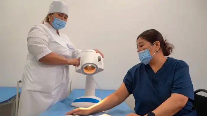 В Астане военный госпиталь Минобороны пополнился новым оборудованием (2)