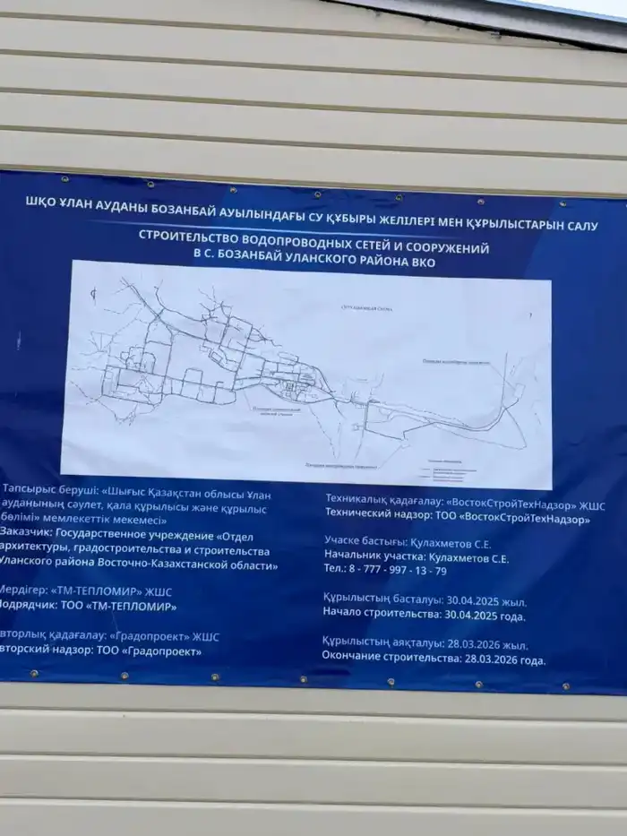 В Уланском районе ВКО завершено строительство и обновление систем водоснабжения (2)