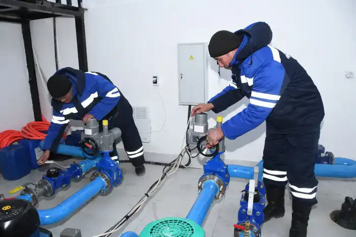 В село Сарыбулак подведена питьевая вода (8)