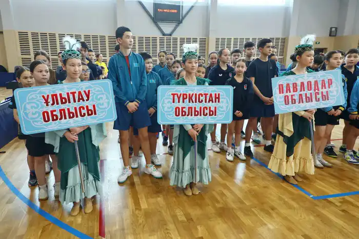 В области Ұлытау стартовал республиканский чемпионат по настольному теннису (6)