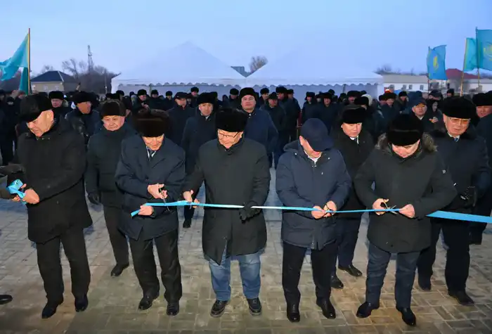 В селе Бекарыстан би Казалинского района открылся физкультурно-оздоровительный комплекс (6)