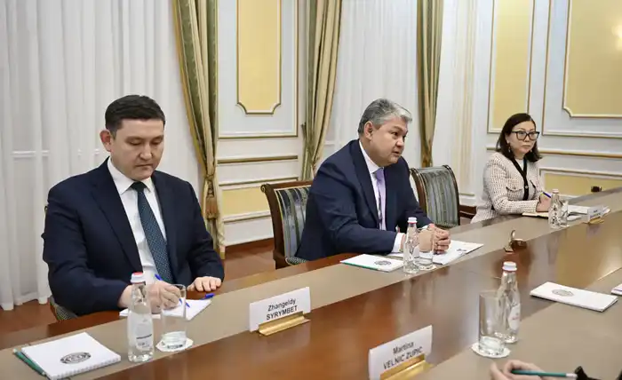 Министр иностранных дел Казахстана принял Посла Хорватии (3)