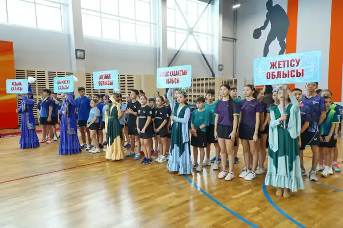 В области Ұлытау стартовал республиканский чемпионат по настольному теннису (8)