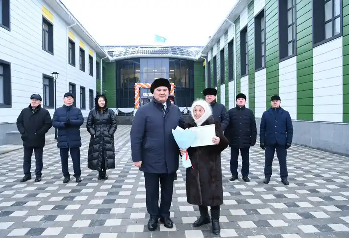 В селе Жаланаш Аральского района сдана в эксплуатацию школа на 150 мест (5)