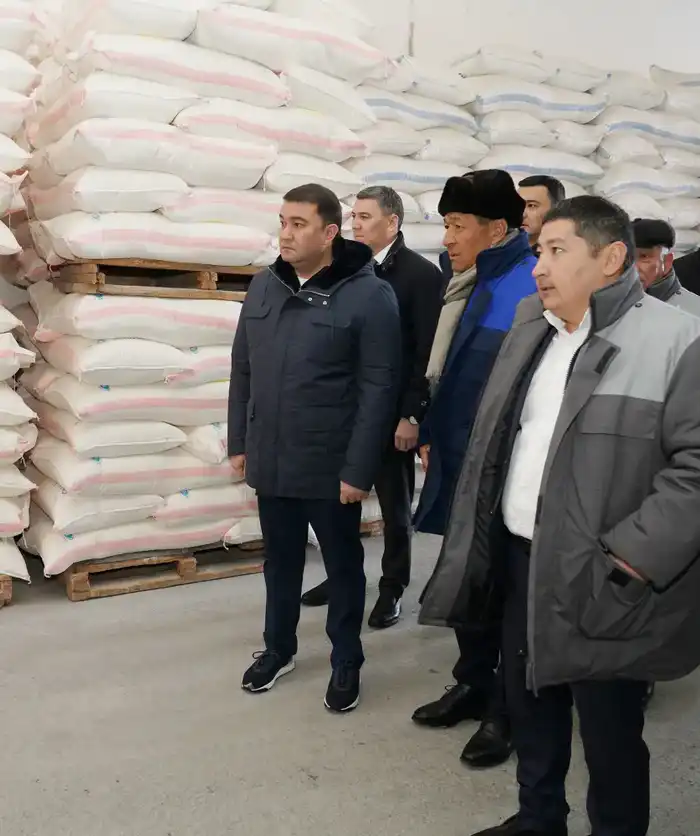 В ТУРКЕСТАНСКОЙ ОБЛАСТИ МОДЕРНИЗИРОВАН И ЗАПУЩЕН СОВРЕМЕННЫЙ ЗАВОД ПО ПЕРЕРАБОТКЕ ПШЕНИЦЫ (2)