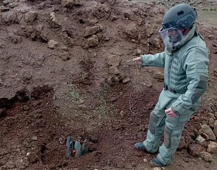 Миссия на Голанских высотах: казахстанские саперы уничтожили более 1200 взрывоопасных предметов (4)