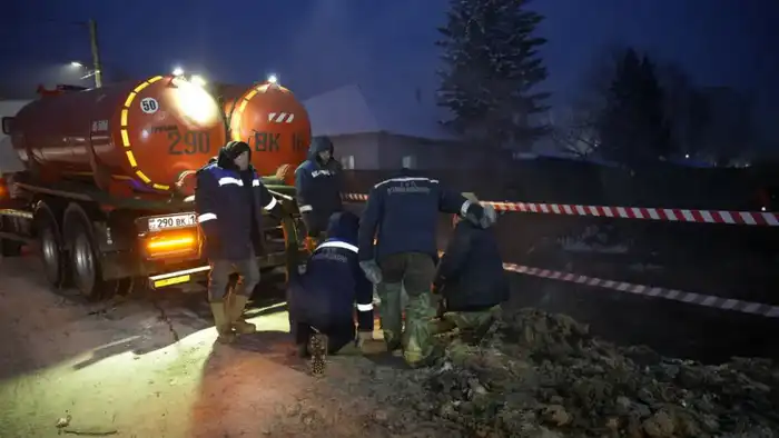 В Усть-Каменогорске полностью восстановлены аварийные участки водопровода (7)