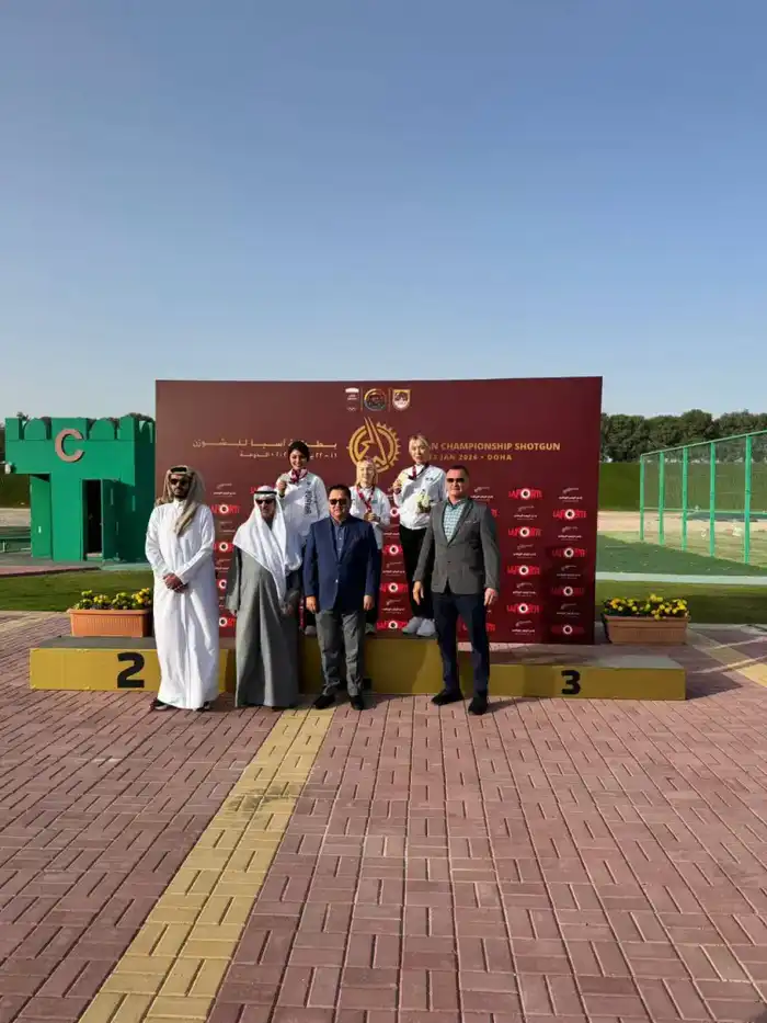 Мировые и азиатские рекорды: сборная Казахстана стала лидером общего командного зачета чемпионата Азии по стендовой стрельбе (6)