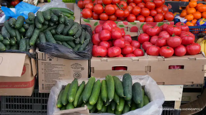 огурцы и помидоры